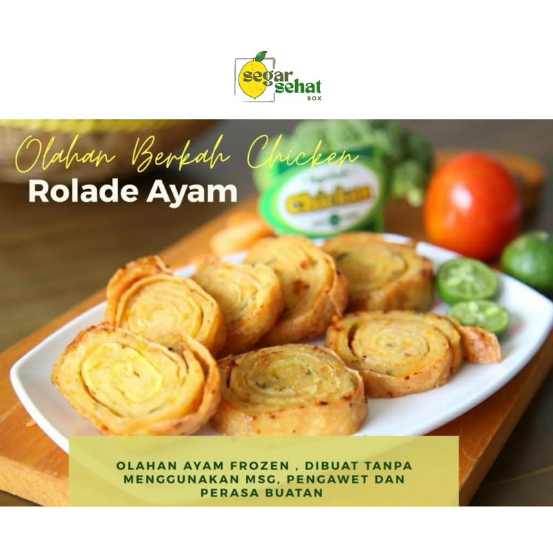 

ROLADE AYAM ORGANIK - BERKAH CHICKEN ORGANIC
