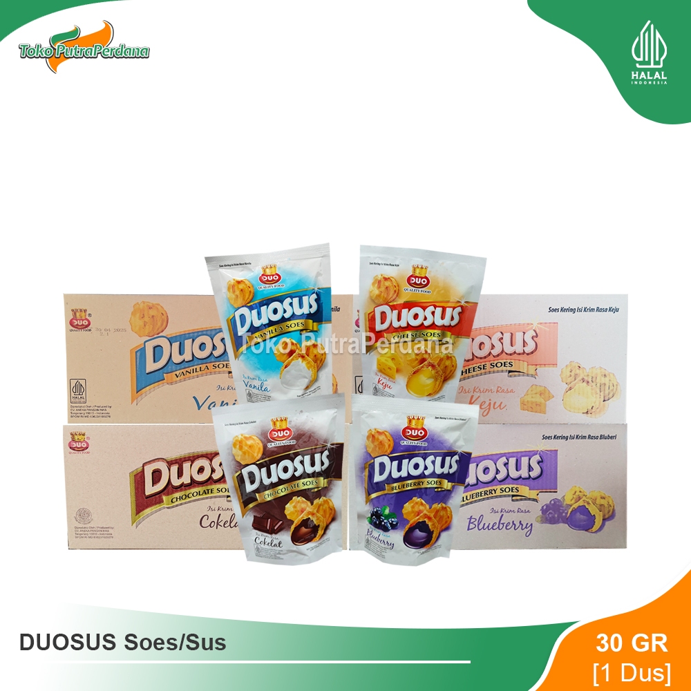 

[DUS] DUOSUS Soes/Sus Krim 30gr (30 Pcs/Dus)