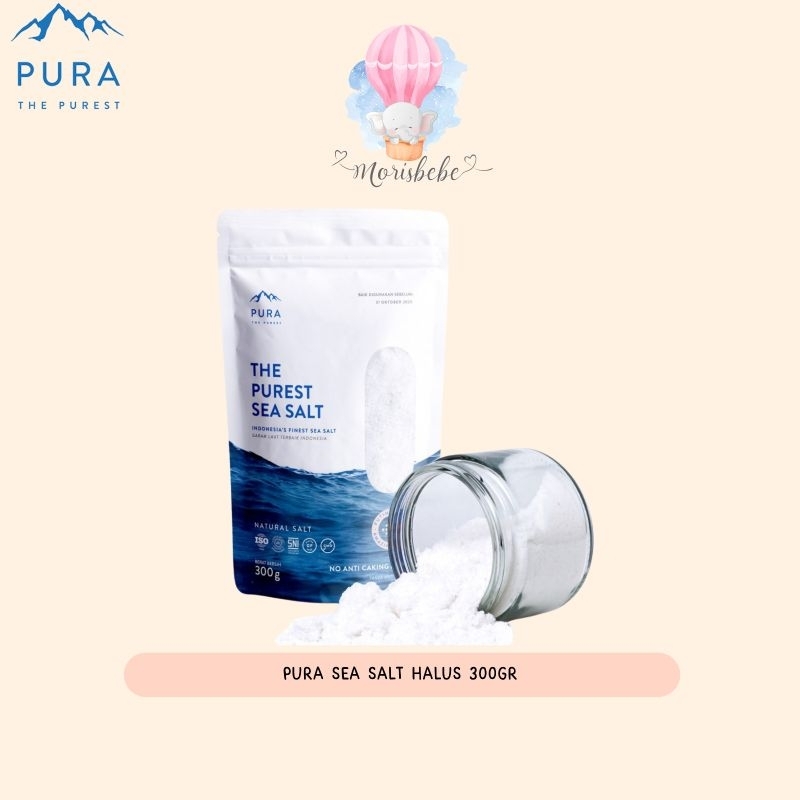 

PURA PUREST SEA SALT HALUS 300 GR