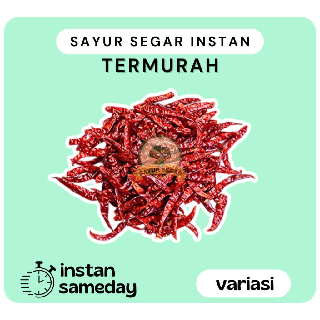 

Cabai KERING / Cabai Merah KERING - Sayursegarinstan