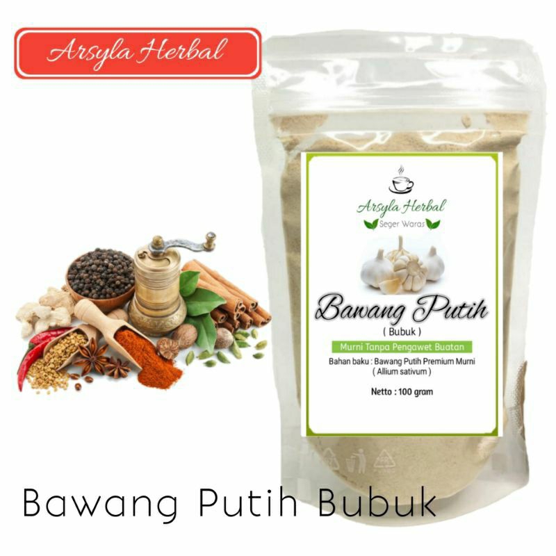 

Bumbu Bubuk Bawang Putih Organik Fresh Original Isi 100gram Ekonomis