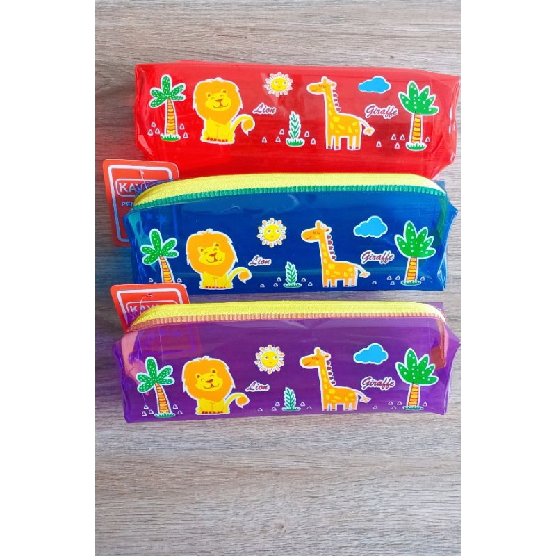 

Tempat Pensil Transfaran Animasi animal