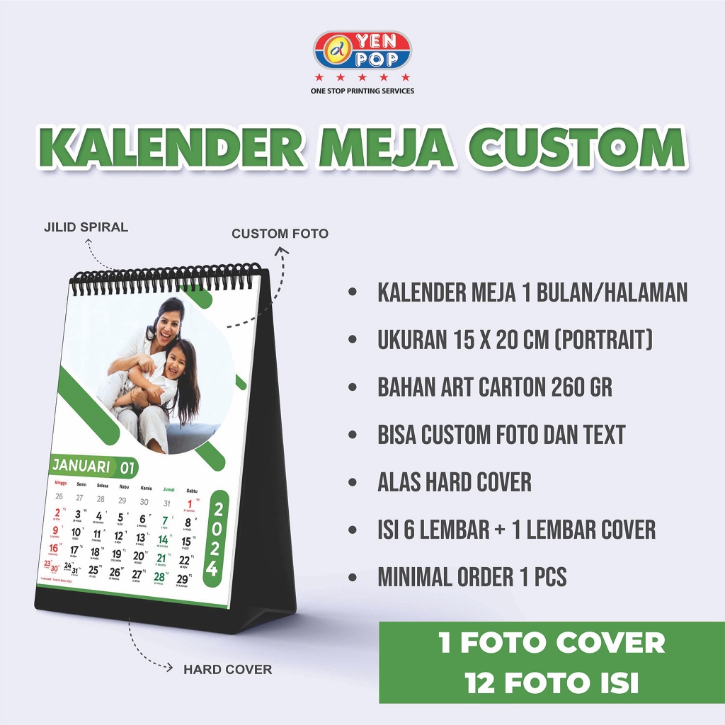

KALENDER VERTIKAL 1 BULANAN DESAIN BARU 2025