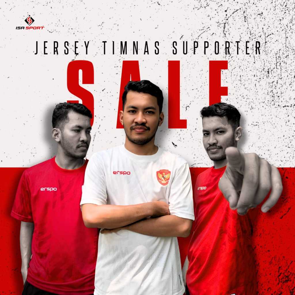 JERSEY TIMNAS SUPPORTER HOME AND  AWAY ORIGINAL ERSPO | JERSEY TIMNAS INDONESIA ERSPO ORIGINAL
