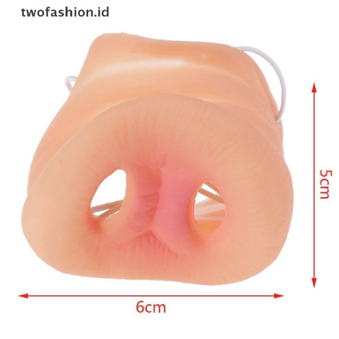 .........] mainan hidung babi karet