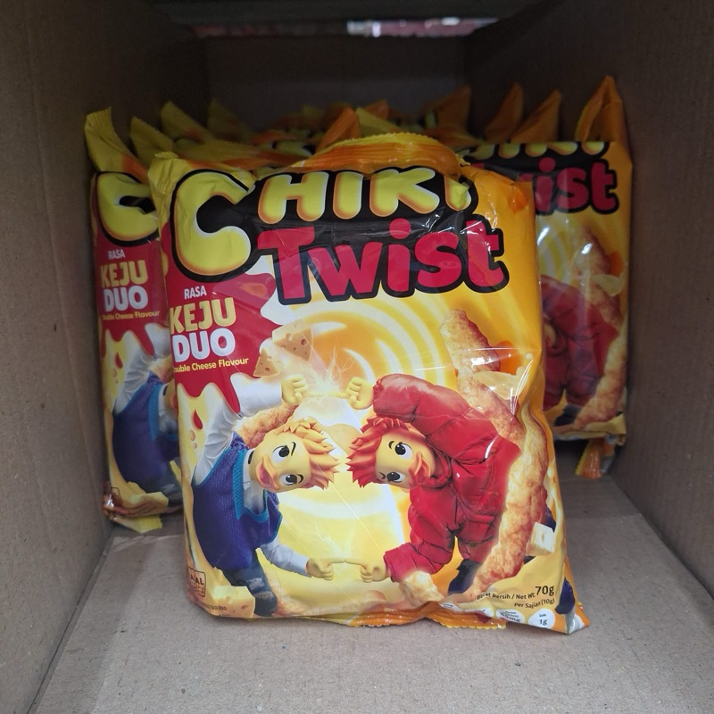 

Chiki Twist Keju Duo 70gram snack