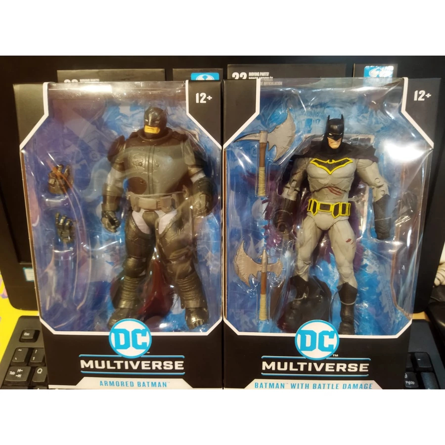 Mcfarlane DC Multiverse Armored Batman with battle damage