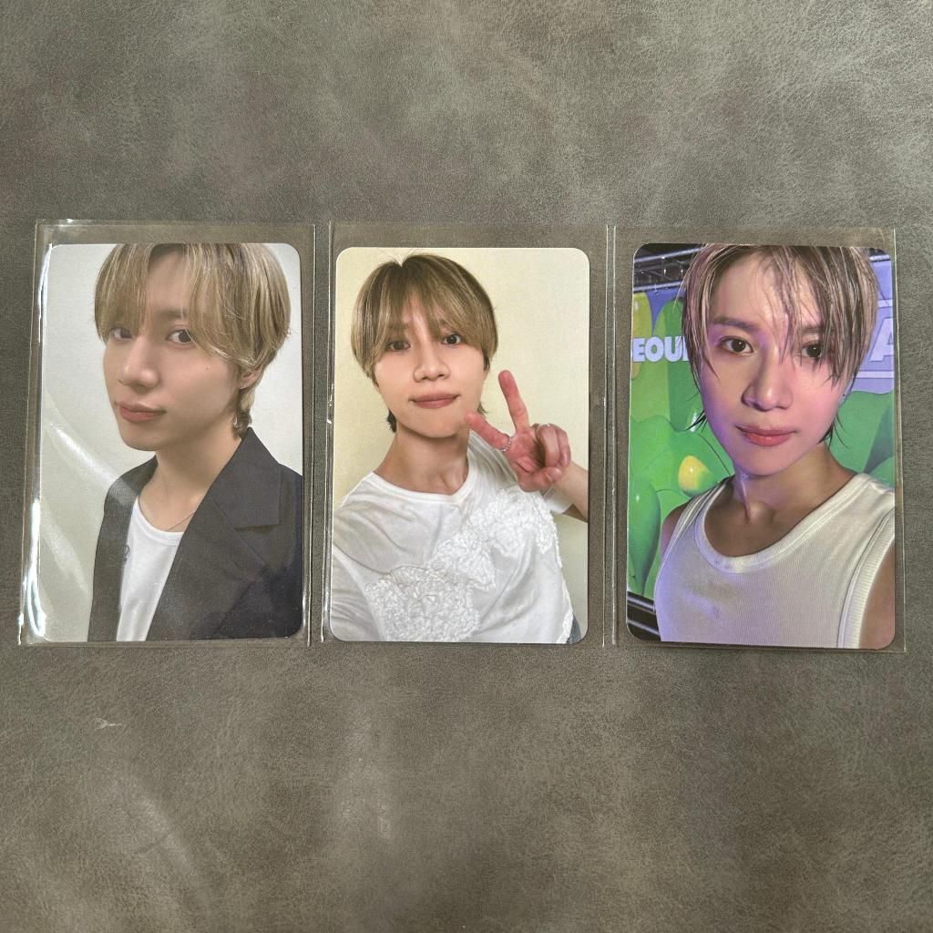 2024 TAEMIN Ephemeral Gaze MD Preorder Benefit Photocard