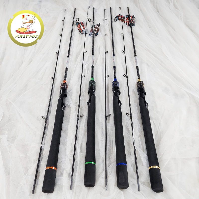 Joran spinning rockfish guardian TOP SOLID carbon 180 7-15lbs / joran empang ikan mas / joran spinni