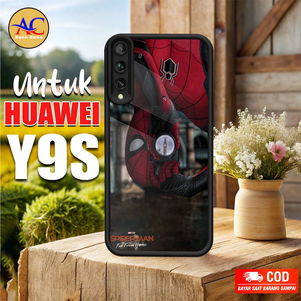 Case HUAWEI Y9S Auto Case Motif SPDRMN Case Hp Casing HP Hardcase Softcase Bisa COD