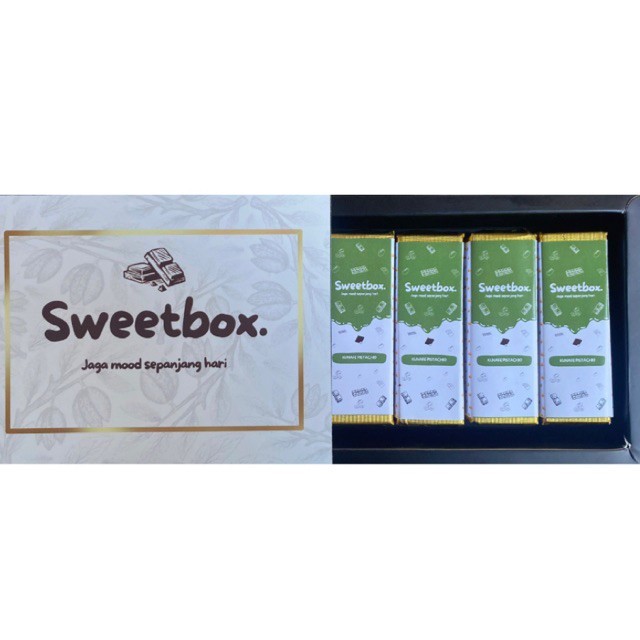 

Sweetbox Chocolate Bar all Pistachio