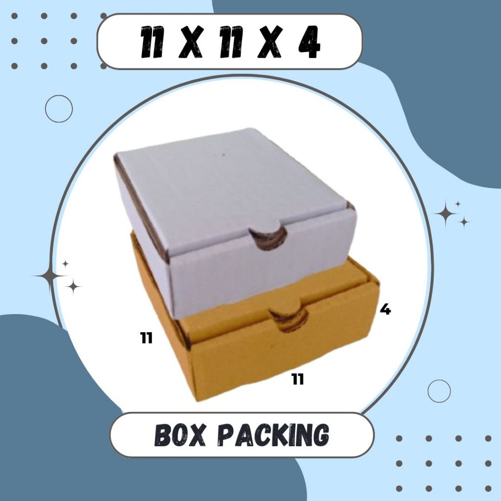 

Box Dompet 11x11x4 LD Kardus Packing Aksesoris Hampers Kotak Kemasan Box Souvenir Karton Sparepart Minyak Wangi