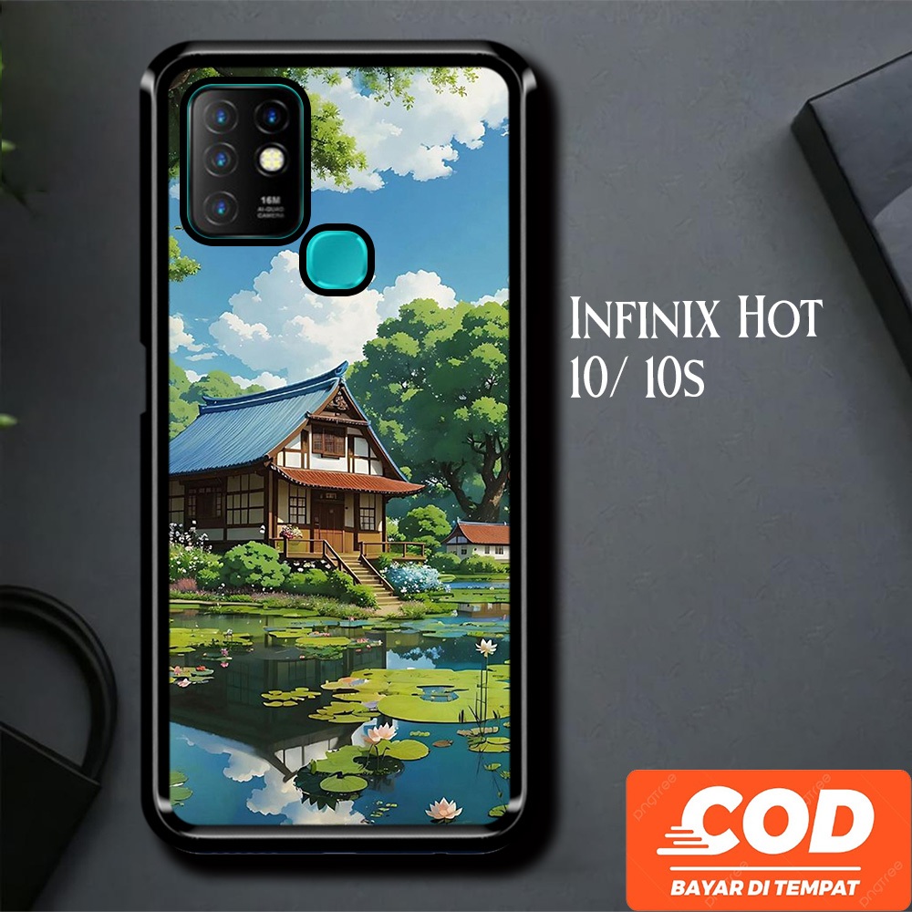 [A50] Aesthetic Custom Casing Infinix Hot 10 Case Infinix Hot 10s Aesthetic Unisex Viral Terbaru