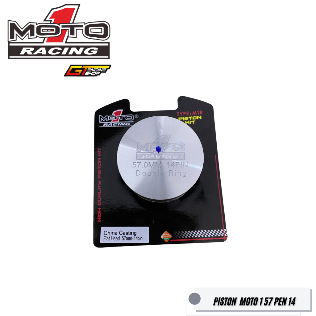PISTON 57 PEN 14 MOTO 1 RACING SEHER 57 PEN 14 MOTO 1 RACING SEHER PISTON MOTO 1 RACING 57 PEN 14