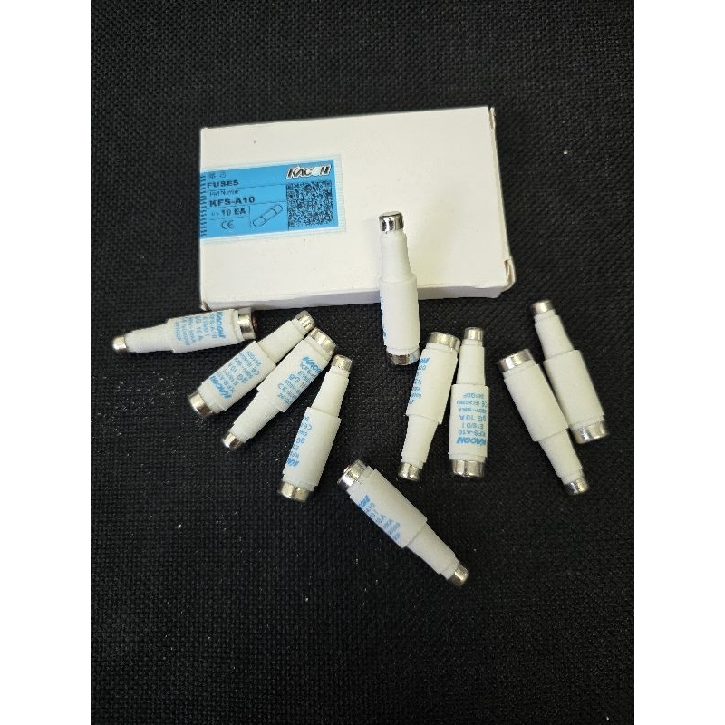 KACON Fuse KFS-A10 E16/D I gG 10A 500V 50kA 1Dos isi 10pcs