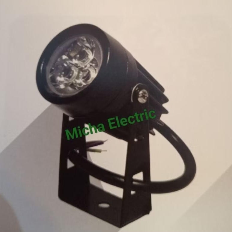 Lampu Sorot Taman Tancap 3mata Outdoor/ Lampu Tembak Sorot Taman LED 3W Outdoor