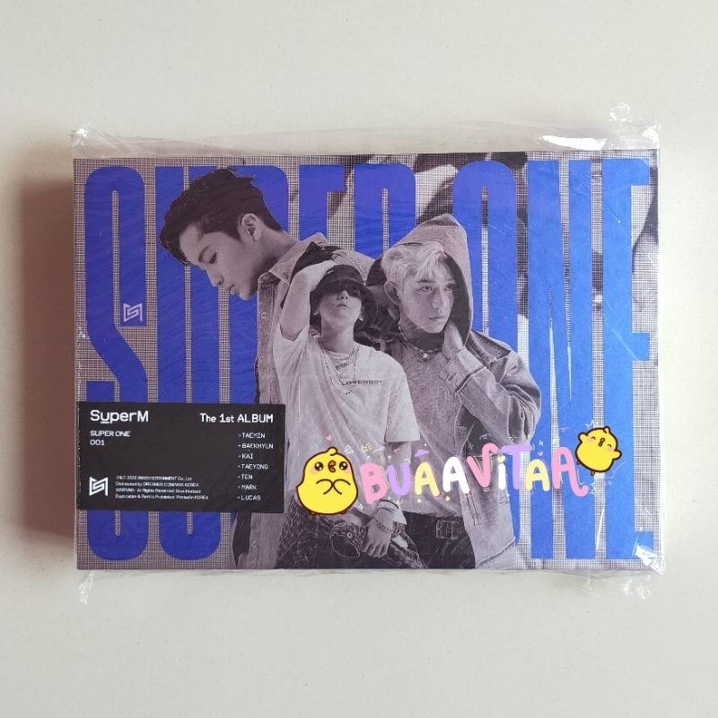 Album only SuperM SuperOne (Unit Mark, Baekhyun, Lucas)