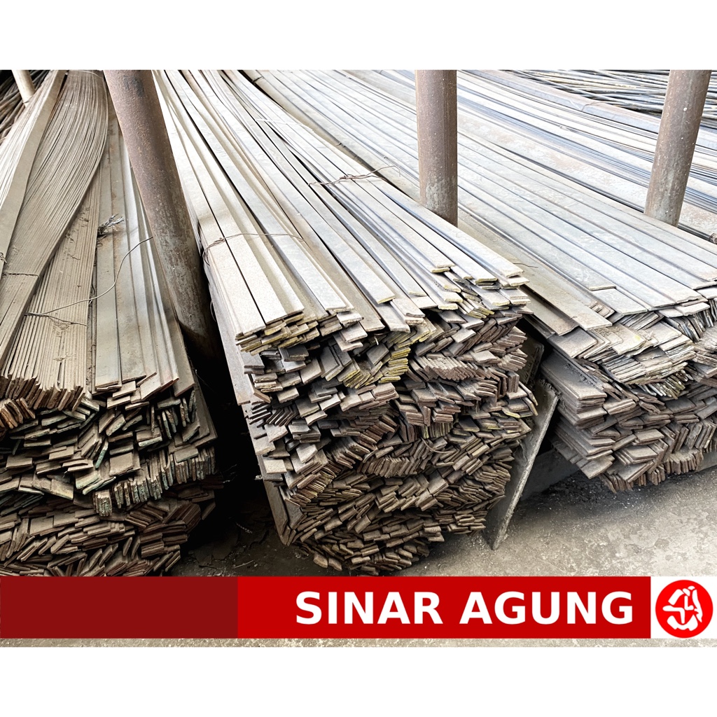 Plat Strip Besi 3mm x 30mm x 2m / Plat Potongan / Plat Besi 2m