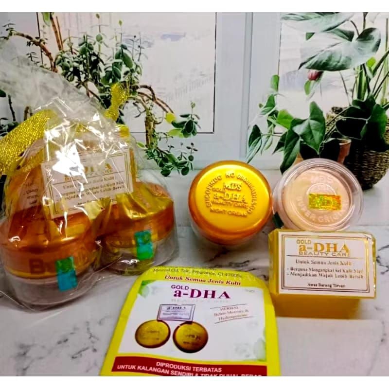 Paket A Dha Gold MDS Pot Embos[]Cream A Dha Gold MDS Pot Timbul Original