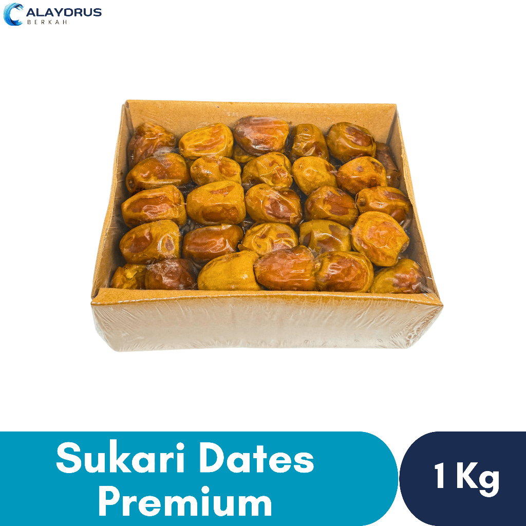 

AFGC Kurma Sukari 1Kg Ranuna Grade A Premium Kurma Sukkari Madu Raja Lembut Oleh Oleh Haji dan Umroh