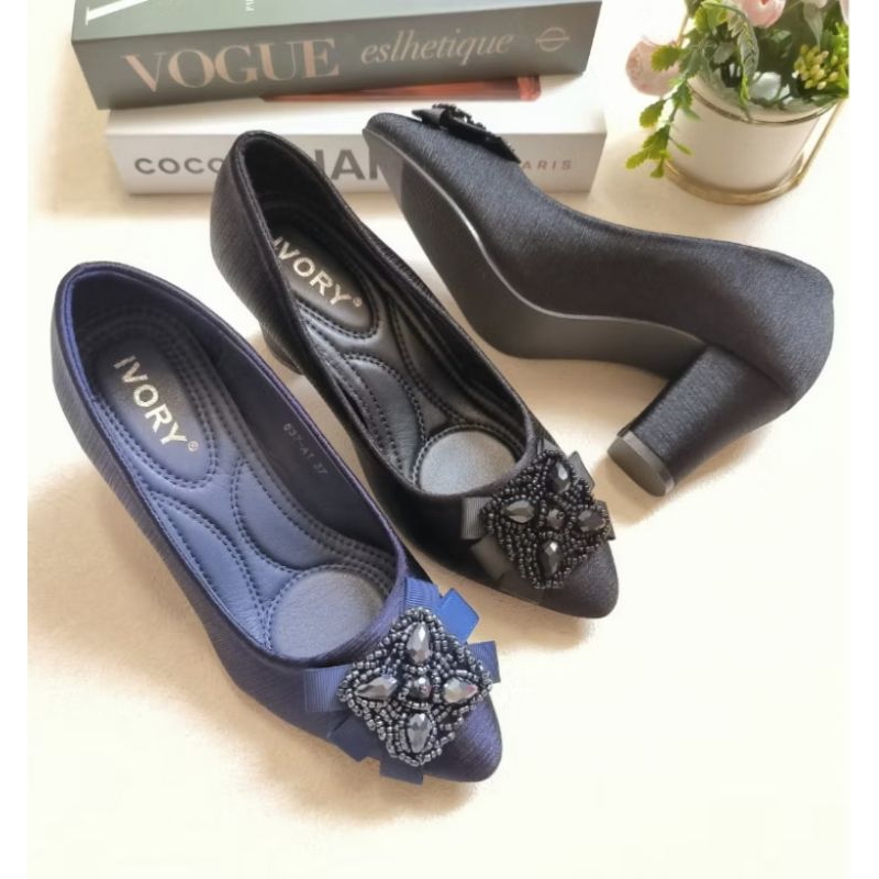 sepatu wanita hak pump 7cm/sepatu hak pump 7cm import