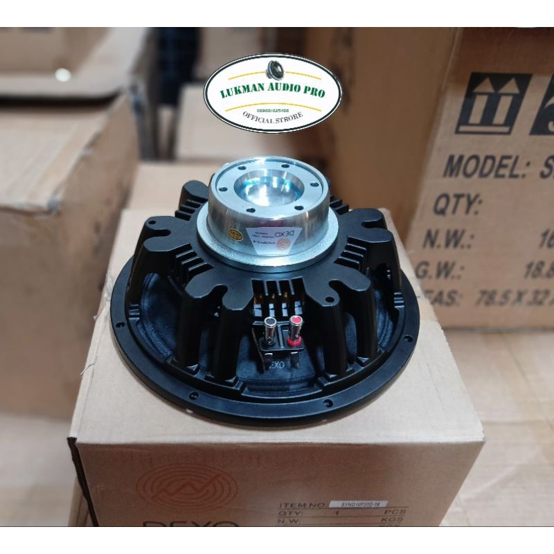 Speaker Dexo 10F37D-16 10 inch Original