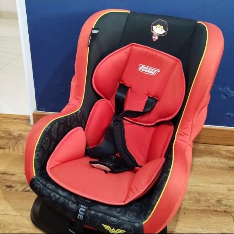 BabyDoes Car Seat Justice League Wonder Woman Baby Does Car Seat Preloved Seken Second