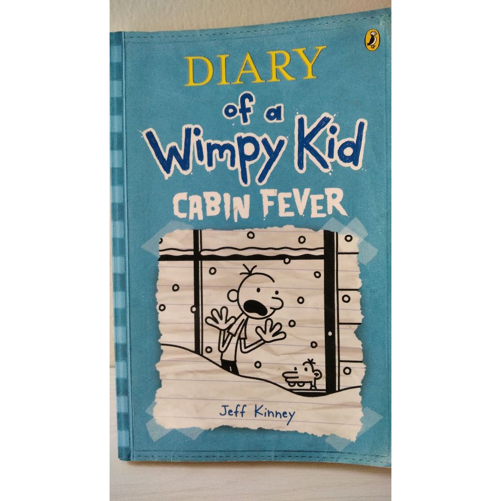 Buku Cerita Anak Diary of a Wimpy Kid Cabin Fever bekas