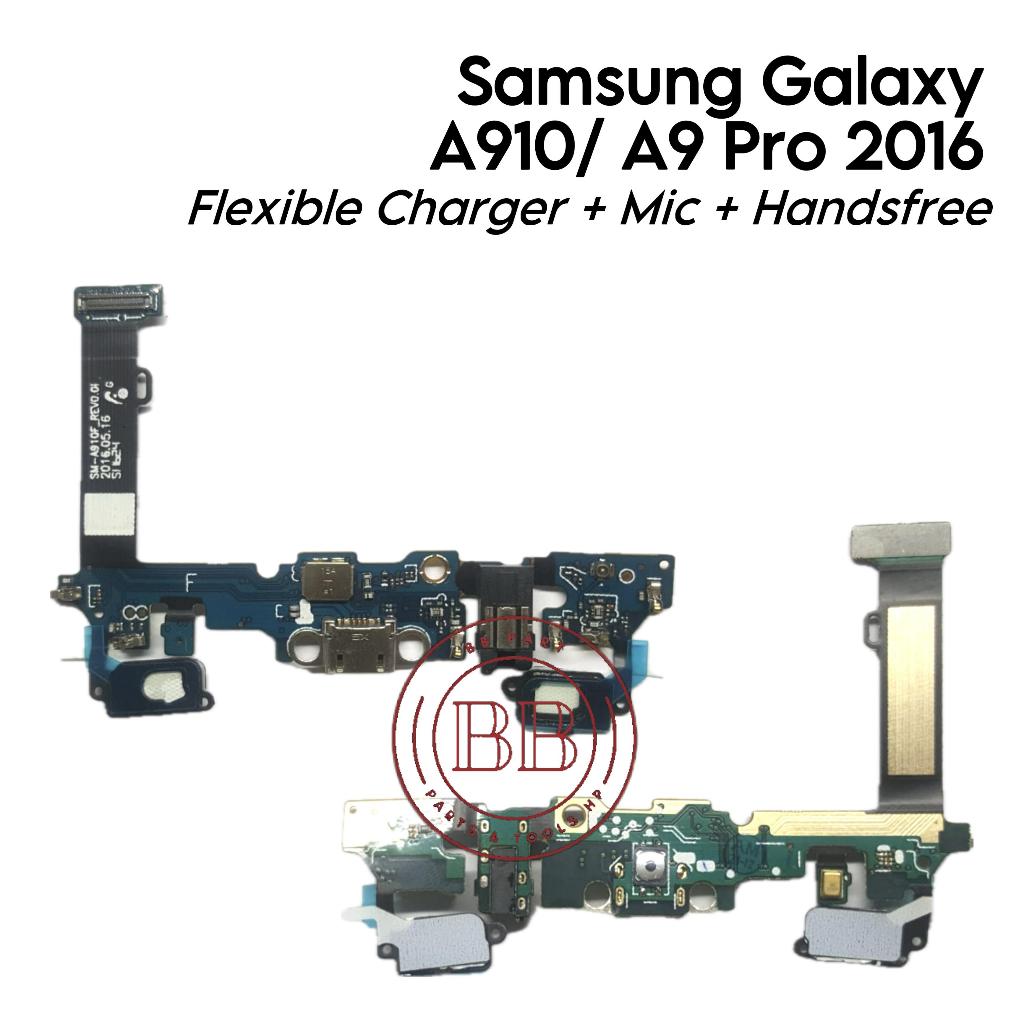 Flexible Konektor Charger Mic + Handsfree Samsung Galaxy A9 Pro 2016 / A910 / SM-A9100 / SM-A910F / 