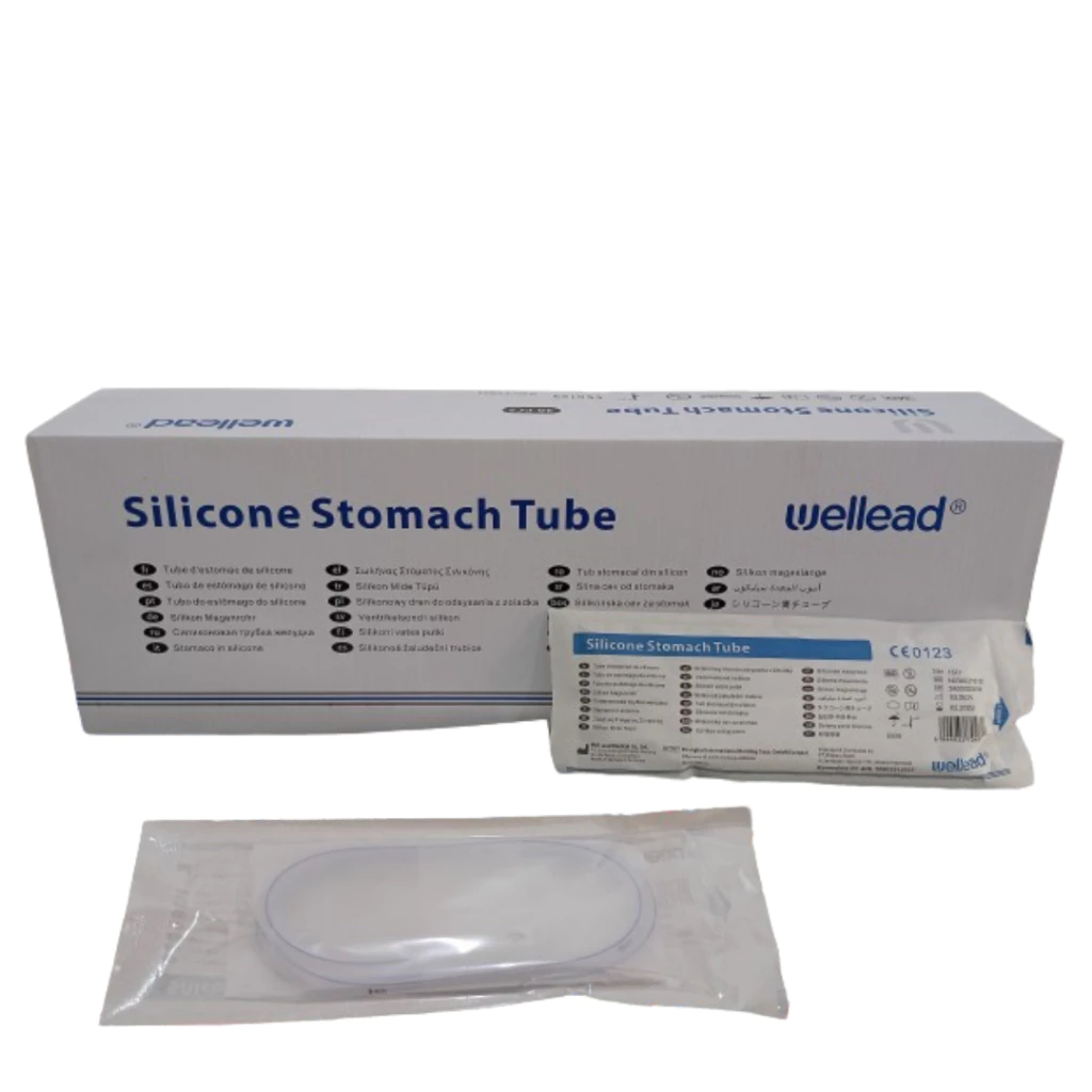 NGT SILICON 16 WELL LEAD- NGT silicon stomach tube steril- Selang Makan NGT Silicon 16- Kemasan Baru