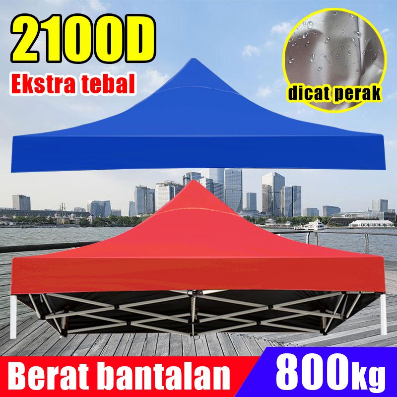 TENDA LIPAT YANG TAHAN 20 TAHUN TERPAL ATAP TENDA LIPAT TENDA BAZAR OUTDOOR TENDA TERPAL ATAP TENDA