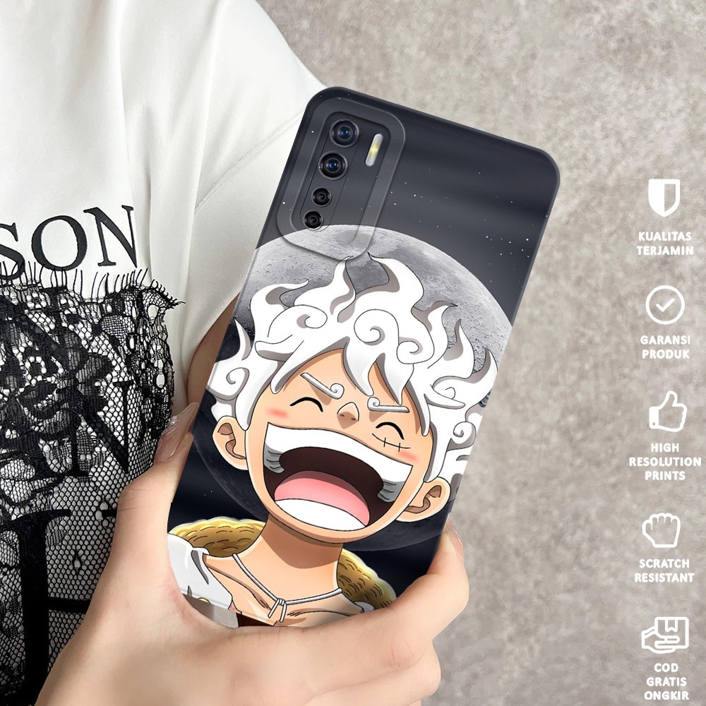 Case Oppo Reno 3 / Oppo A91 - Softcase Oppo Reno 3 Motif Luffy - Casing Hp Oppo Reno 3 - Case Hp - S