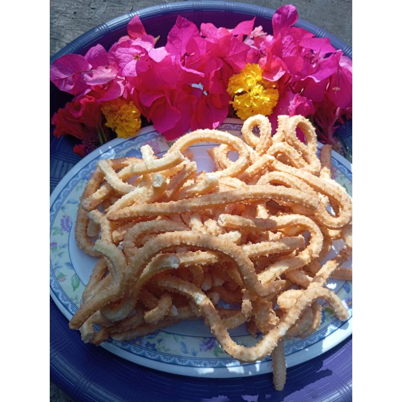 

kue akar kelapa manis wijen