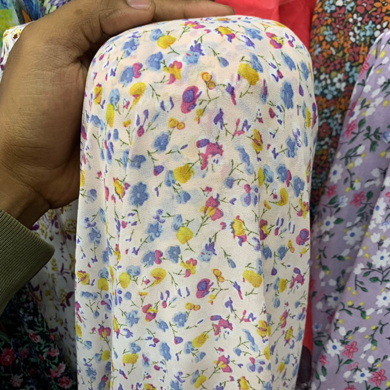 kain ceruty motif - kain ceruti - kain sifon motif - kain ceruty import