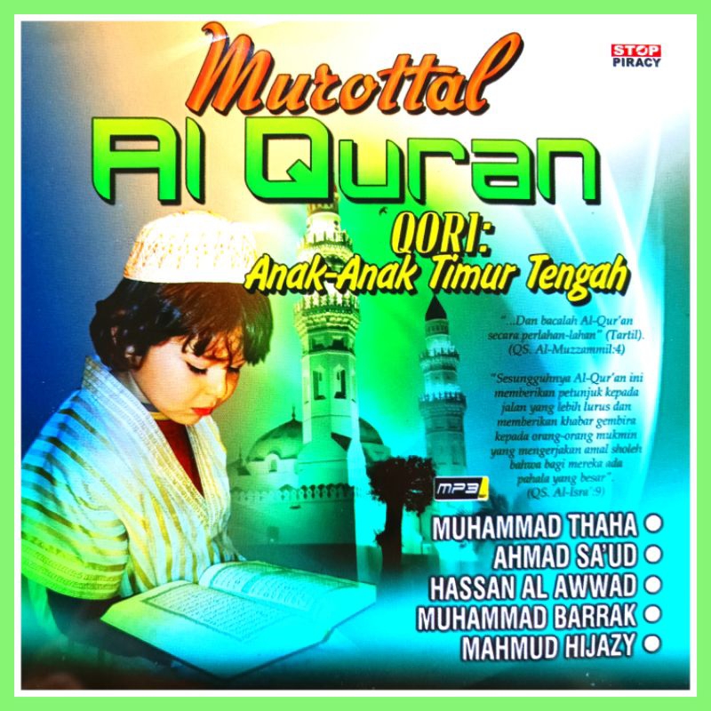 kaset MP3 Pengajian Islami Belajar MUROTTAL Al'QURAN ANAK-ANAK kumpulan TERBAIK.