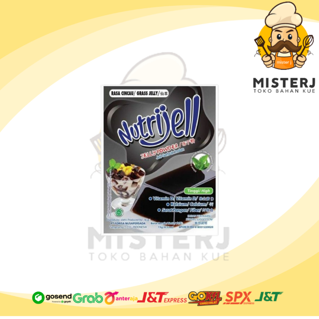 

Nutrijell Cincau 15 gr | Nutrijell Agar Agar Cincau