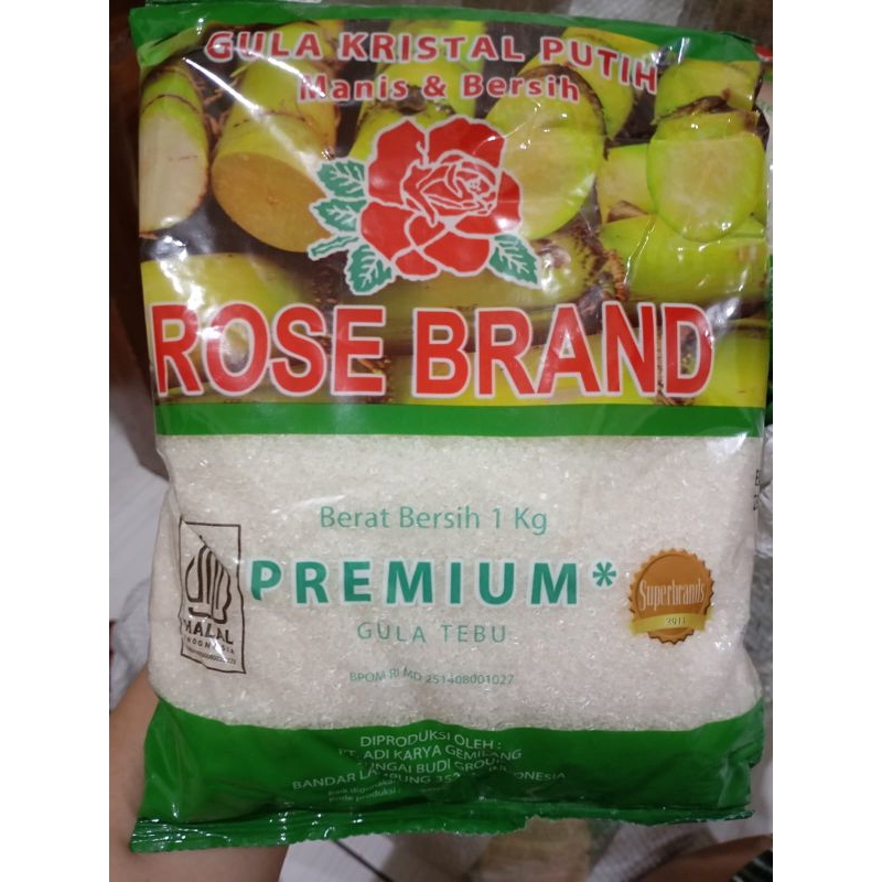 

Gula Pasir Rose Brand 1 kg
