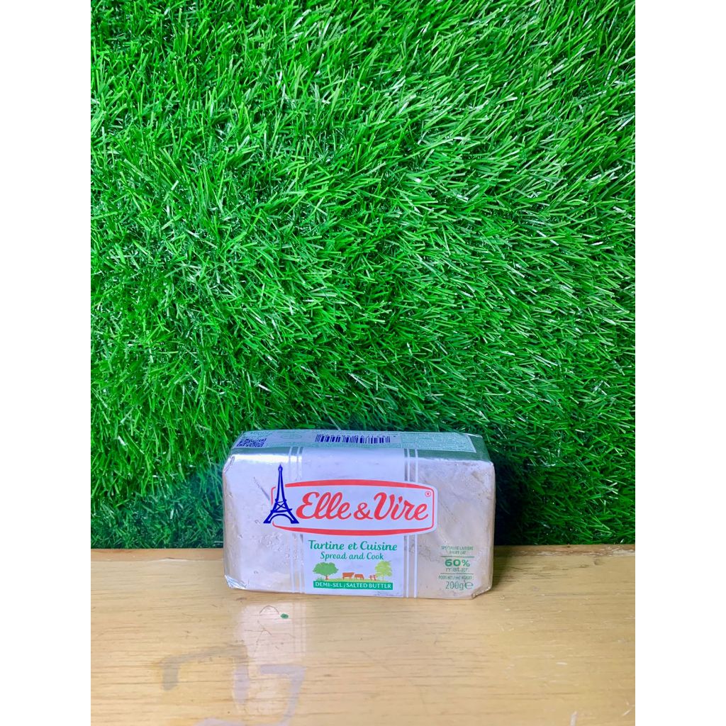 

Butter Elle & Vire Salted Butter 200gr