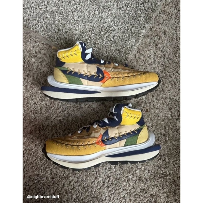 SNEAKER NIKE SACAI X JEAN PAUL GAULTIER X VAPORWAFFLE SESAME 2021 ORIGINAL