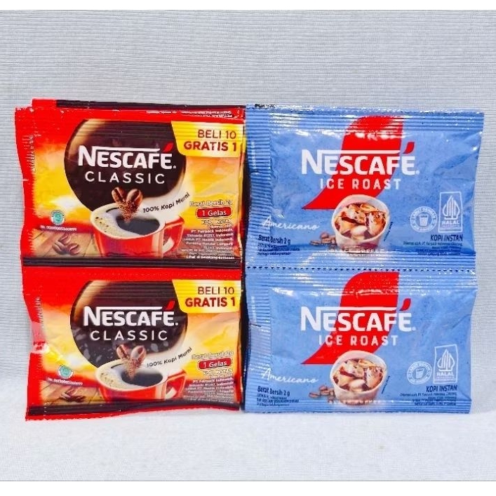 

Nescafe Classic / Nescafe Ice Roast (5 Sachet)