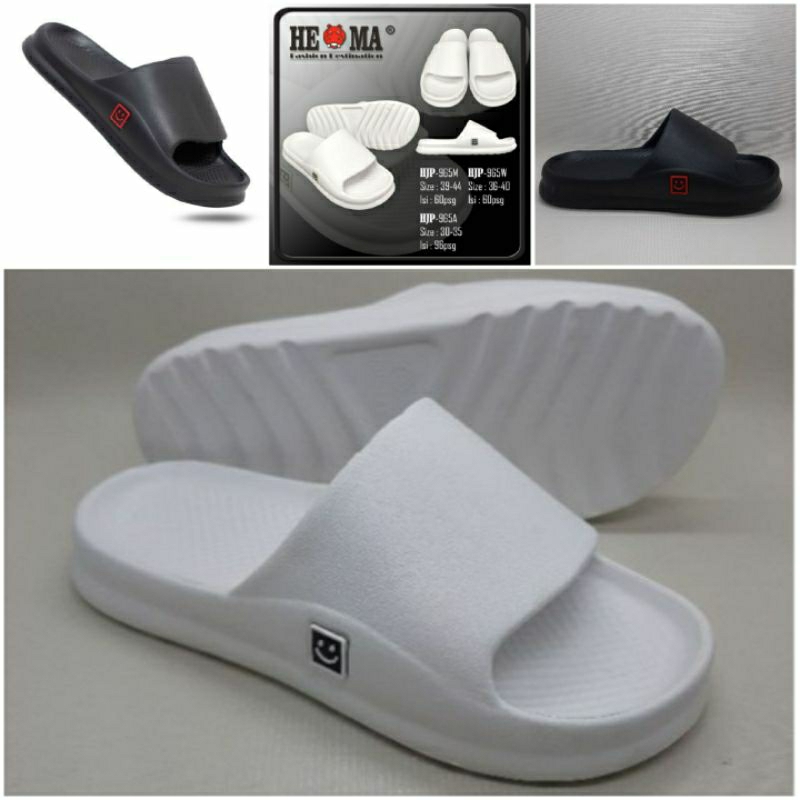 Sandal selop smile pria wanita dewasa merek he ma HJP-965M