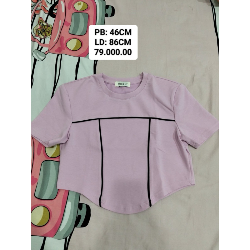 atasan pink preloved