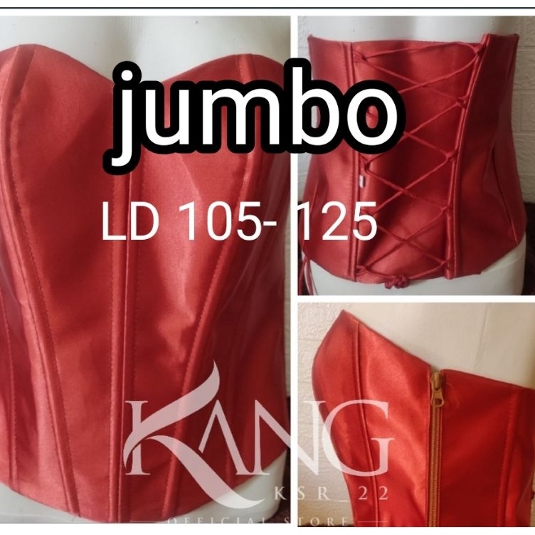 KODE N25R KAMISOL JUMBOLONGTORSODALEUMAN KEBAYA