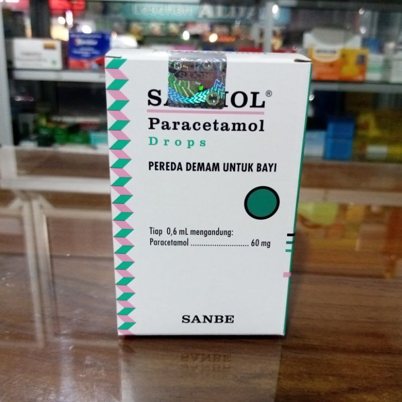 SANMOL DROP SYRUP PENURUN DEMAM BAYI