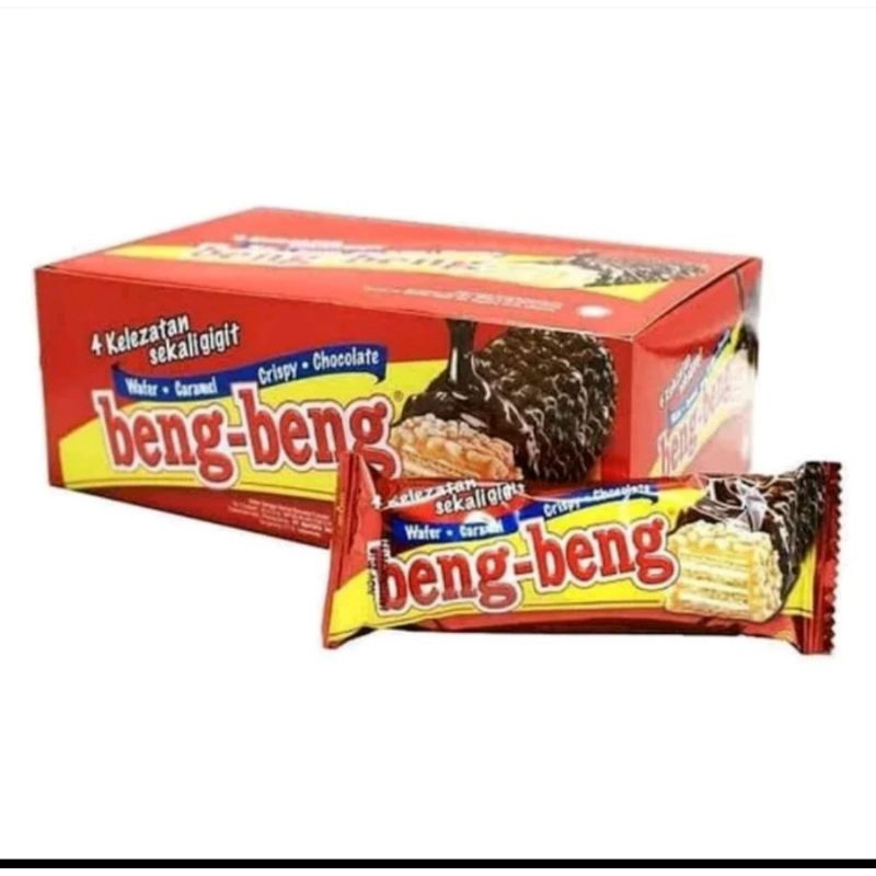 

1 box wafer coklat beng beng reguler 17 pcs