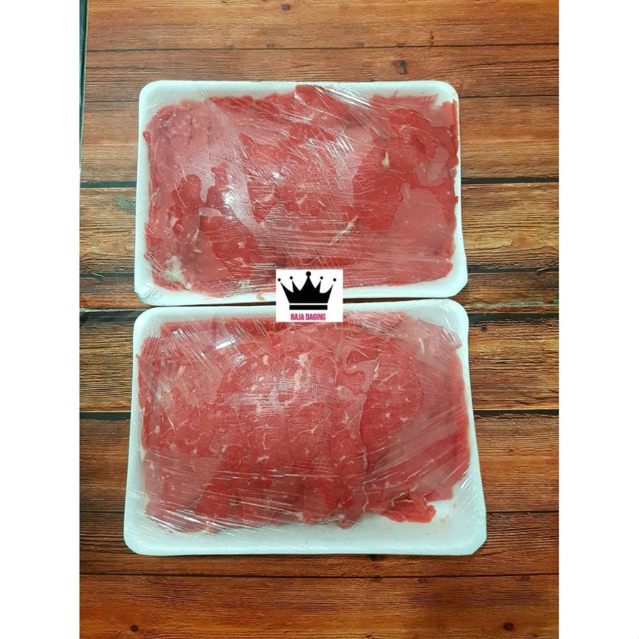 

SUKIYAKI / TERIYAKI / YAKINIKU Slice Tipis @250gr - TANPA LEMAK !!!