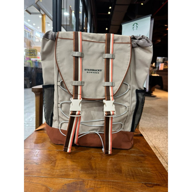 Tas Ransel Starbucks Brown