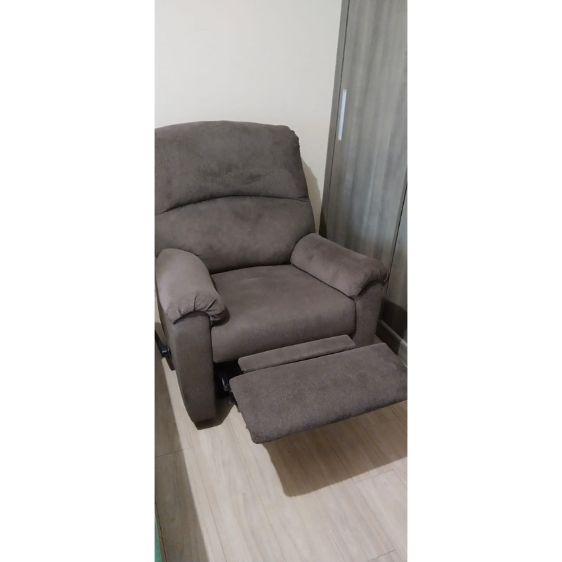 ashley informa reclining sofa preloved like NEW