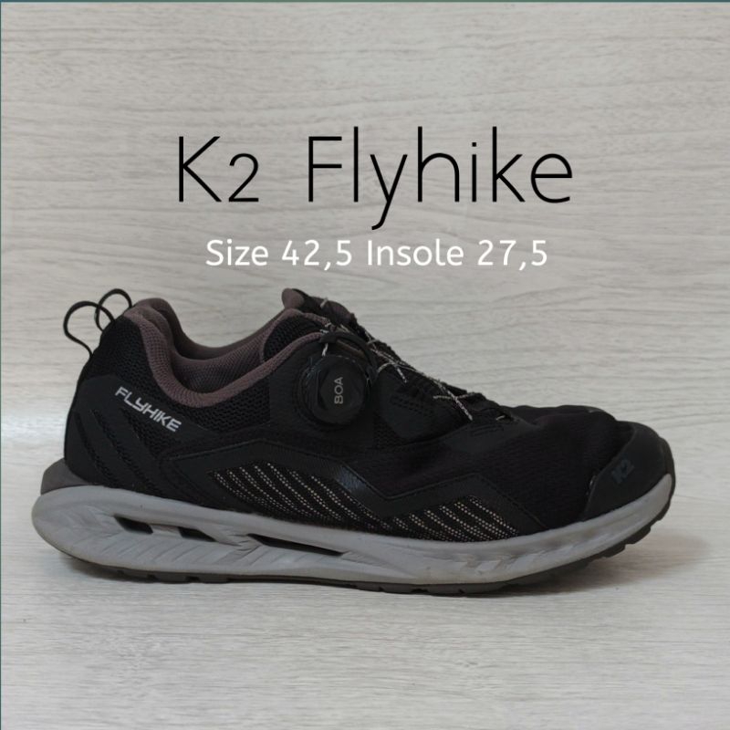 sepatu gunung hiking casual k2 flyhike boa system