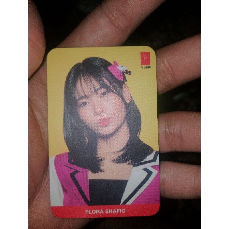 Photocard flora Teater sementara